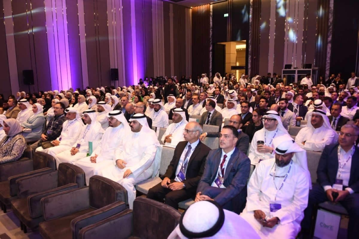 Delegates attending the Digital Transformation Conference on Monday.