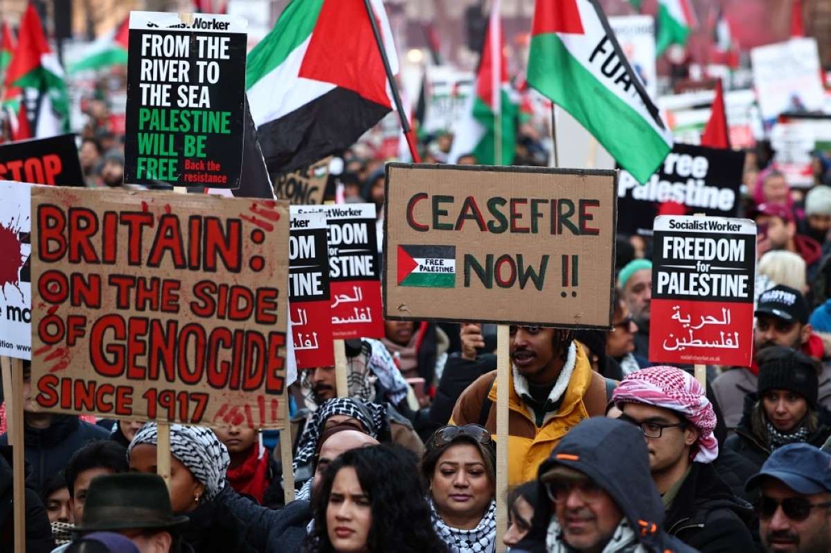 Scores March In London For Full Gaza Ceasefire | Kuwait Times Newspaper