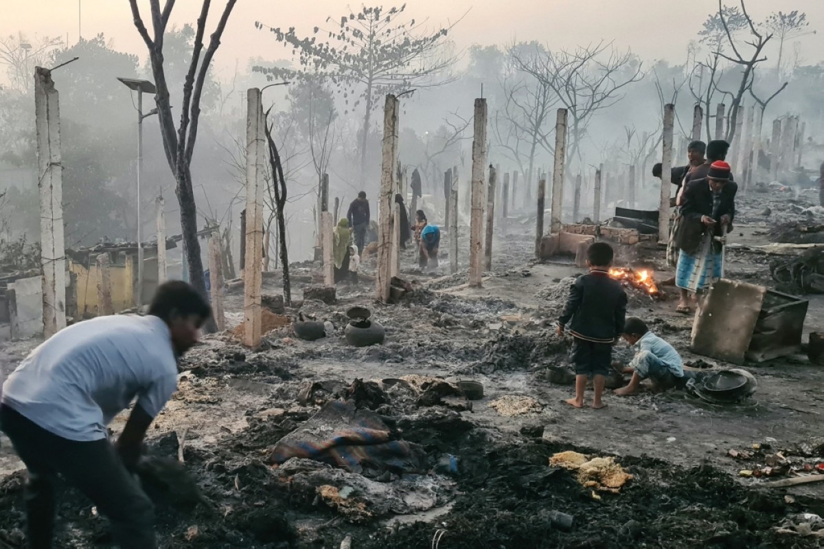 Rohingya refugees homeless after Bangladesh fire | Kuwait Times Newspaper