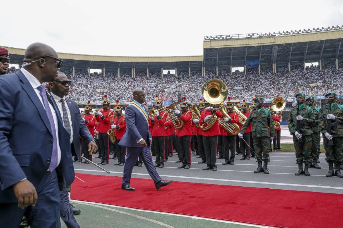 DR Congo Leader Sworn In Before Huge Crowd Kuwaittimes   65239 