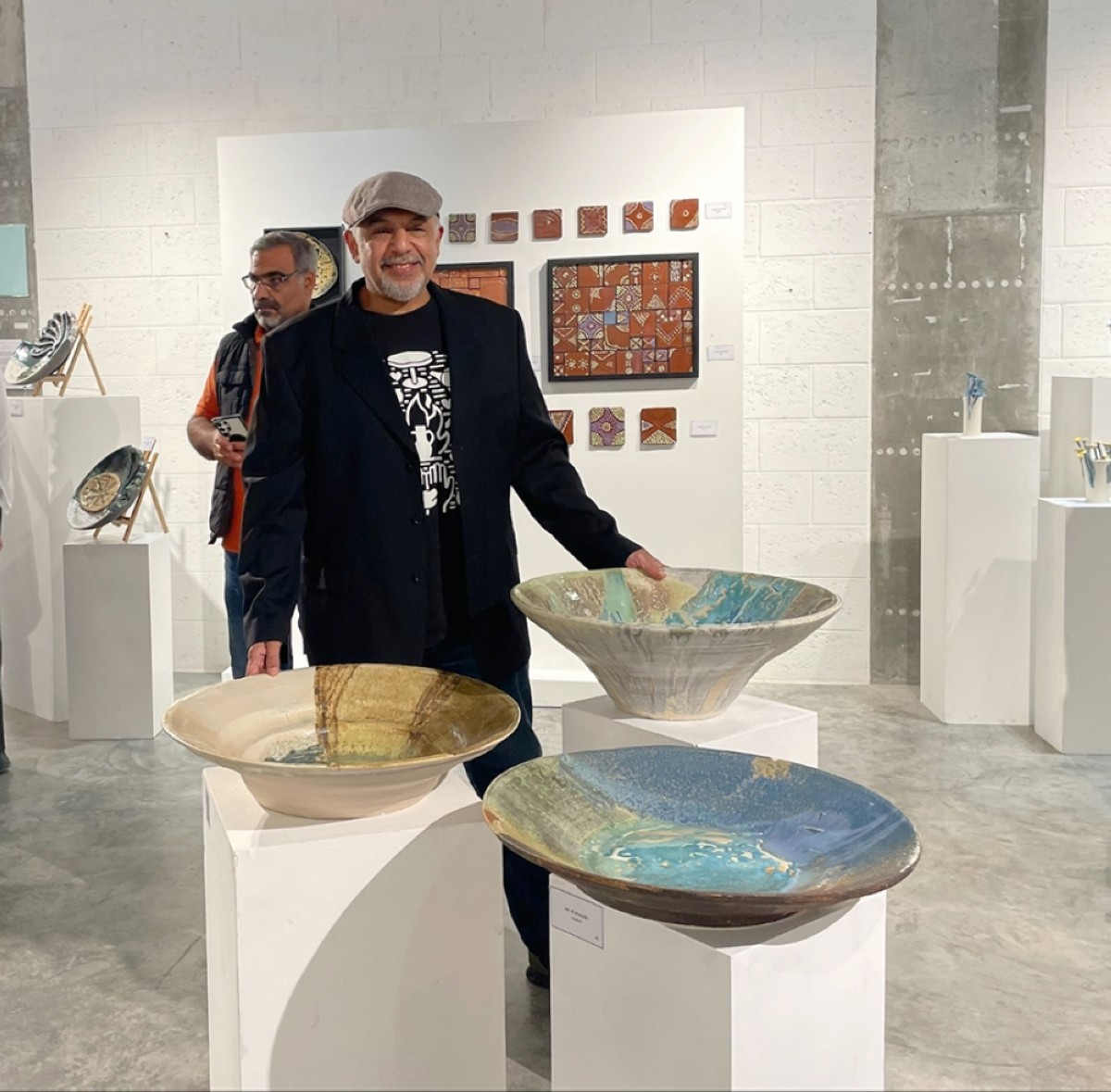 Kuwaiti potter Ali Al-Awad 