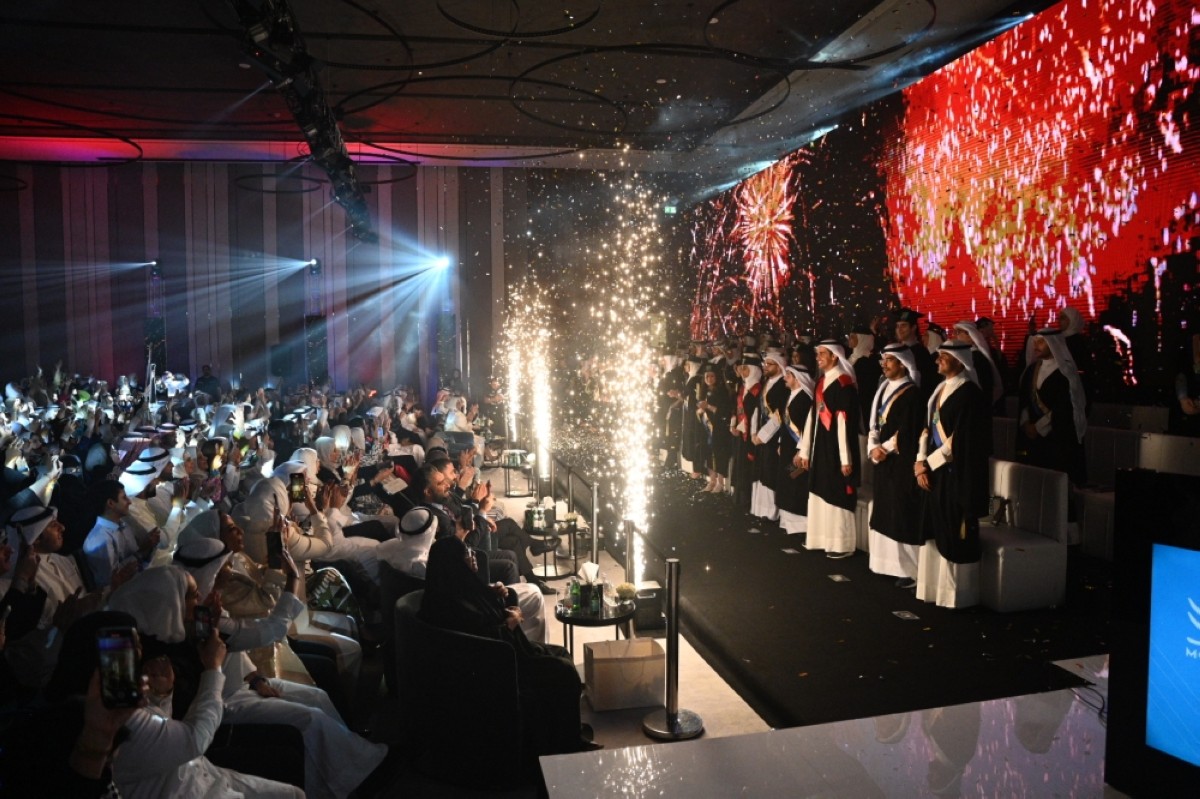 Graduates and attendees are pictured during the Graduation Ceremony.