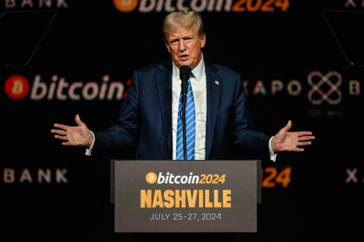 Trump courts crypto vote with 'pro-bitcoin president' vow | Kuwait Times  Newspaper