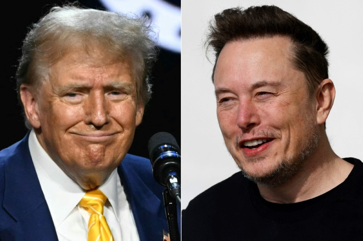 Lisping Trump chats with Musk after tech delay