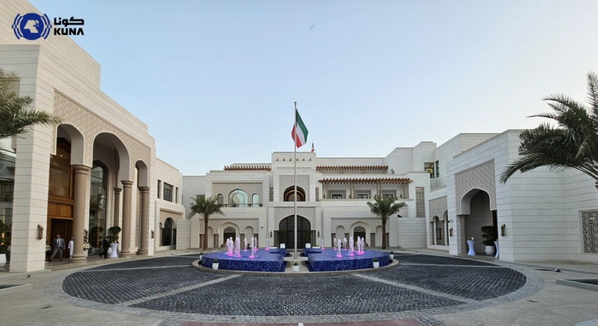  The new Kuwaiti embassy in the UAE capital, Abu Dhabi.  