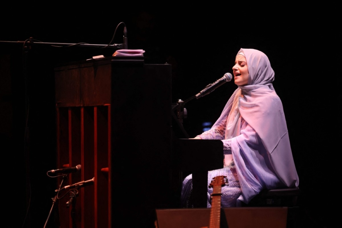 ‘Beautiful thing’: Hijab-wearing singer looks to inspire