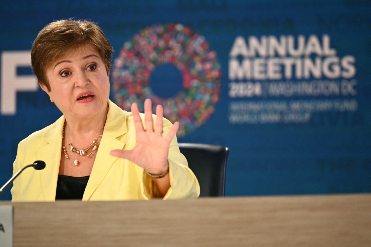 China risks 'way below' 4% growth, says Georgieva | Kuwait Times Newspaper