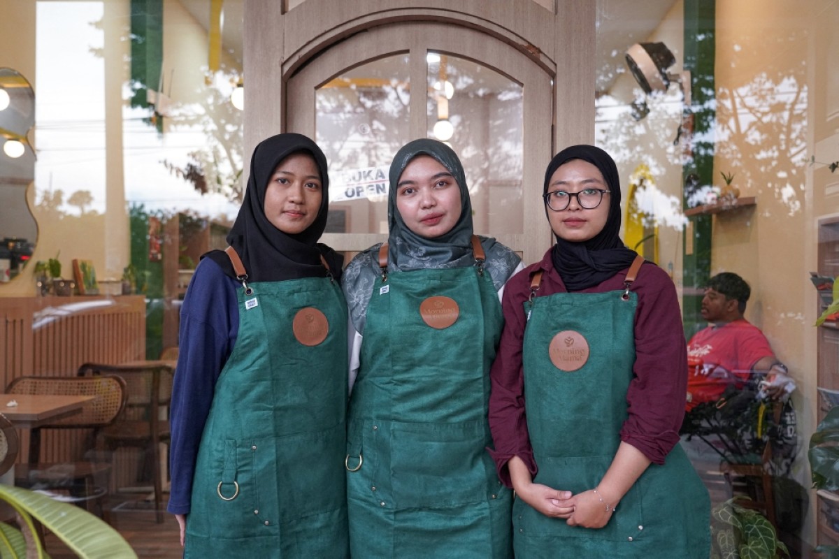 Woman-owned cafe in Indonesia’s Sharia stronghold shakes stigma