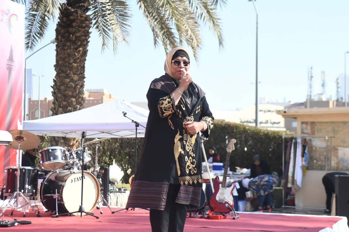 Ambassador of Indonesia to Kuwait Lena Maryana Speaks at the event