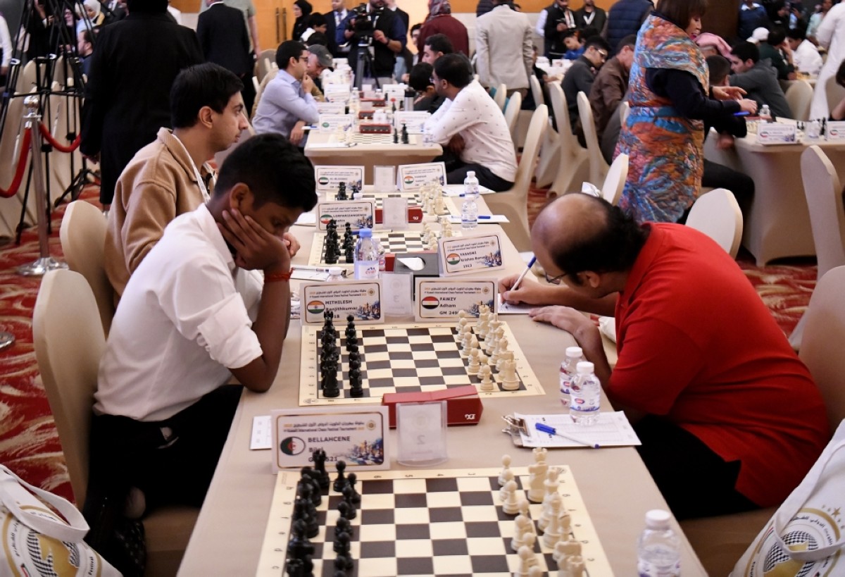 KUWAIT: Chess players from over 250 countries compete in the first Kuwait International Chess Festival, which kicked off Sunday January 5, 2025. — KUNA photos