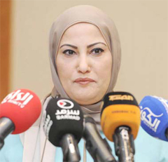 Assistant Undersecretary for Statistical Information at the Ministry of Planning and Development Muna Al-Da’as