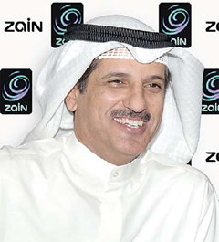 Zain Group Chairman Asaad Al Banwan.