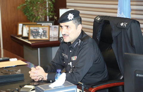 KUWAIT: General Talal Marafi chairs the meeting.