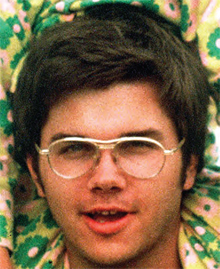 In this 1975 file photo, Mark David Chapman is seen at Fort Chaffee near Fort Smith, Ark.