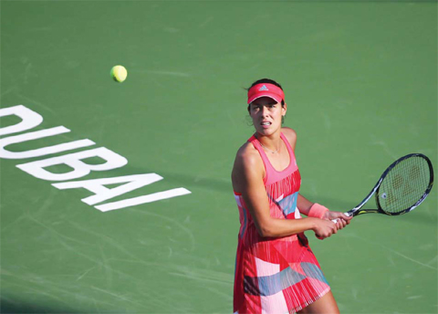 Serbian tennis player Ana Ivanovic