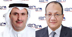 Isam Al-Sager, NBK Group CEO and NBK-Egypt Chairman Dr Yasser Hassan