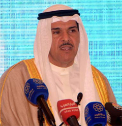 Information Minister Sheikh Salman Al-Humoud Al-Sabah