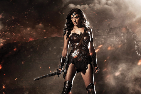 Actress Gal Gadot from “Batman v. Superman: Dawn of Justice”