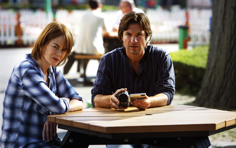 This image released by Starz Digital shows Nicole Kidman, left, and Jason Bateman in a scene from ‘The Family Fang.’— AP