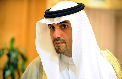 Deputy Premier, Finance Minister and acting oil minister Anas Al-Saleh