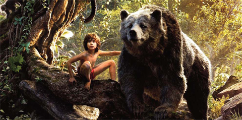 A screen shot from the ‘Jungle Book’ Movie.