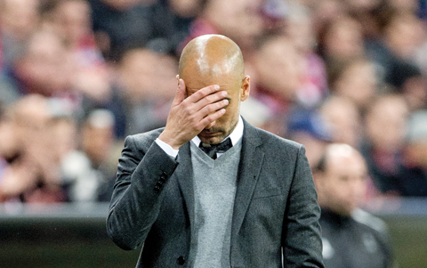 Bayern Munich’s coach Pep Guardiola