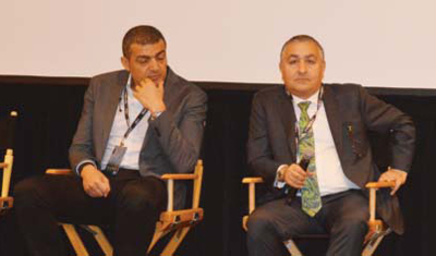 Mohamed Talaat, Vice President at EMC, Saudi Arabia (Left), Habib Mahakian, Vice President for Gulf and Pakistan.