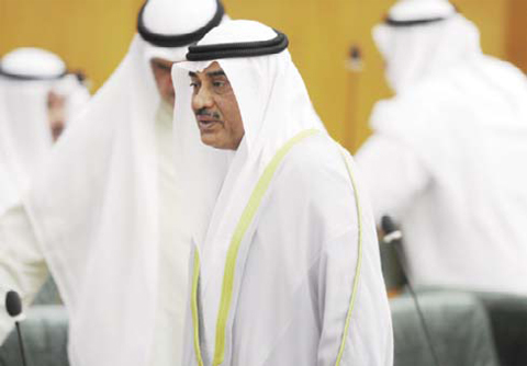 First Deputy Prime Minister and Foreign Minister Sheikh Sabah Al-Khaled Al-Hamad Al-Sabah.