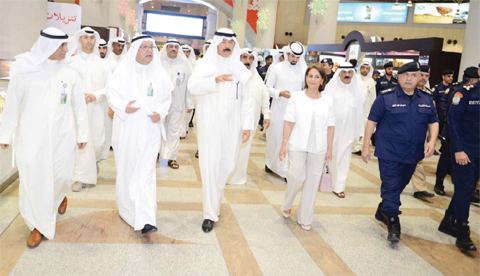 Interior Minister checks airport security measures