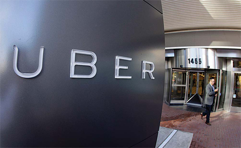 SAN FRANCISICO: The headquarters of Uber. —AP