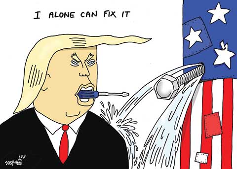 Trump alone can fix it