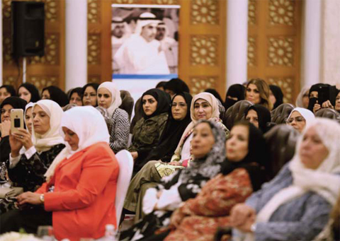 KUWAIT: Women voters gather to hear candidate and ex MP Dr Abdullah Al-Treiji — Photo by Yasser Al Zayyat