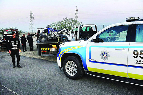 45 ATVs impounded in traffic police crackdown