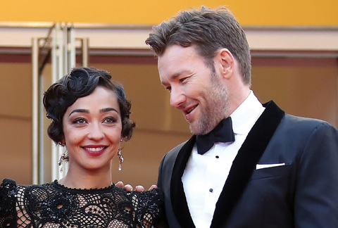 This file photo taken on May 16, 2016 shows Irish-Ethiopian actress Ruth Negga (L) and Australian actor Joel Edgerton as they arrive for the screening of the film ‘Loving’ at the 69th Cannes Film Festival in Cannes, southern France. — AFP