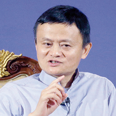 Jack Ma, founder and chairman of Alibaba