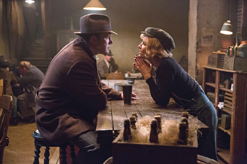 This image released by Warner Bros. Entertainment shows Ben Affeck, left, and Sienna Miller in a scene from ‘Live By Night.’ — AP