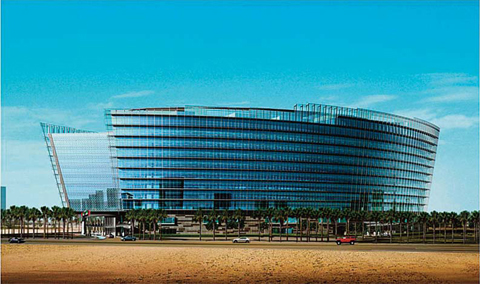The Education Ministry’s new headquarters’ building.