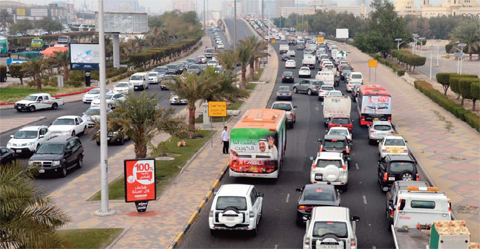 Ghazali Road closure creates massive traffic snarl
