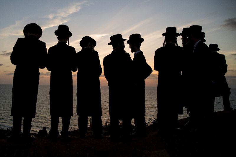 Ultra-Orthodox Jews represent about 10 percent of the Israeli population and live in compliance with a strict interpretation of Jewish laws (AFP Photo/JACK GUEZ)