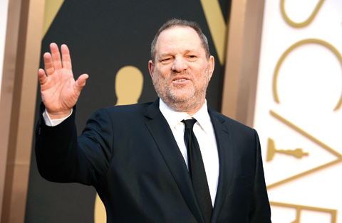 In this March 2, 2014 file photo, Harvey Weinstein arrives at thenOscars in Los Angeles. — AP/AFP photos