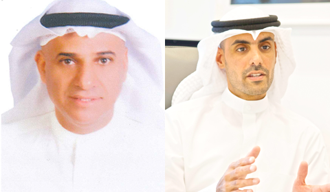 Zain Group Chairman- Ahmed Al-Tahous and Zain Vice-Chairman & Group CEO, Bader Al-Kharafi