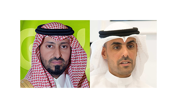 HH Prince Naif (left) and Bader Al-Kharafi