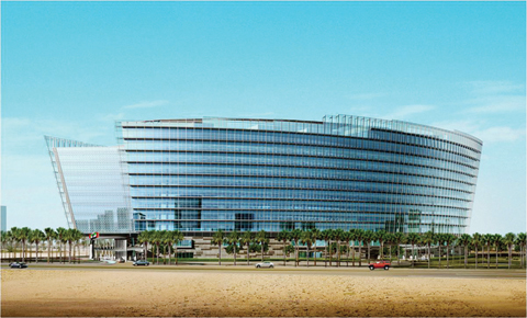 KUWAIT: The Education Ministry’s new headquarters building.