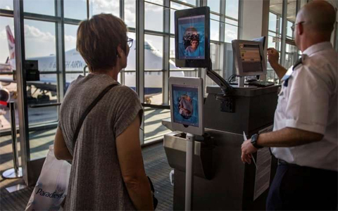 Facial recognition systems are being used to speed the boarding process at Dulles International Airport and may eventually eliminate the need for a board pass 