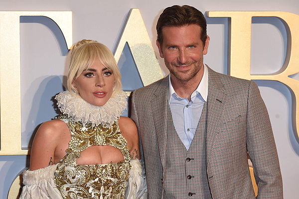 In this file photo US singer and actress Lady Gaga (left) and US actor and filmmaker Bradley Cooper pose on the red carpet upon arrival for the UK premiere of the film “A Star is Born” in central London.—AFP photosn