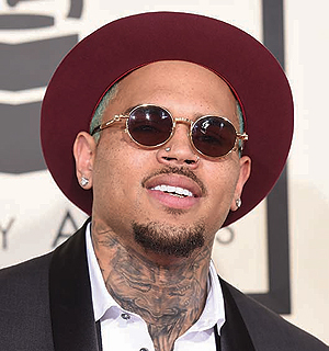 In this file photo taken on February 8, 2015, singer Chris Brown attends The 57th Annual GRAMMY Awards at the STAPLES Center in Los Angeles, California.—AFP