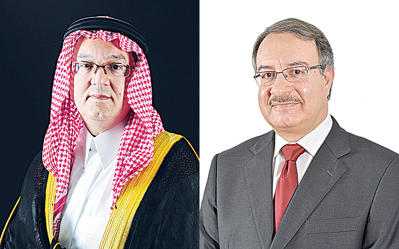 Prince Amr Al-Faisal and Ahmed Abdul Rahim