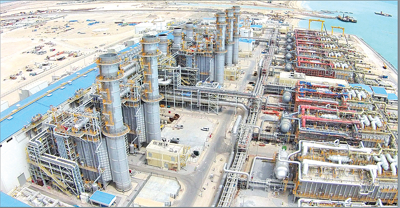 KUWAIT: An archive photo showing Az-Zour North One Power and Water Plant, the first phase of the IWPPs Az-Zour North mega project. — KUNA