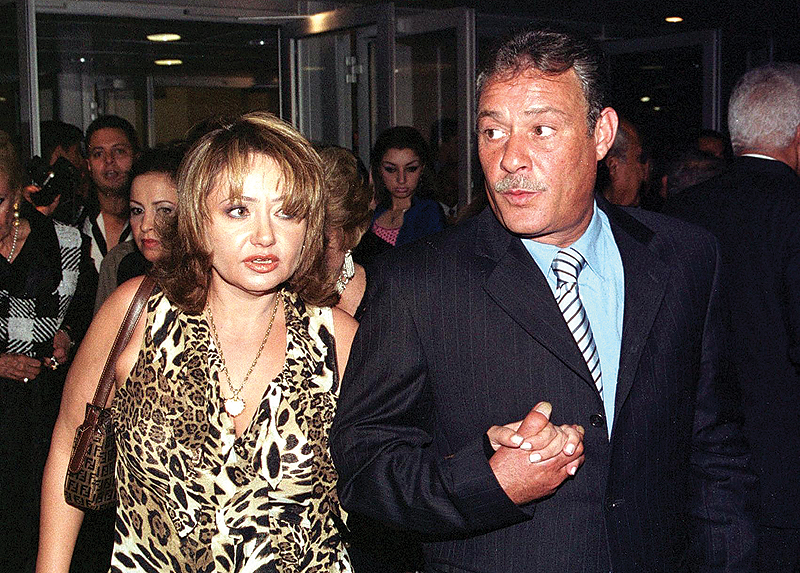 In this file photo taken on September 03, 2003 Egyptian film stars Leila Elwi and Farouk Al-Fishawy arriving at the 19th Alexandria International Film Festival in Alexandria. — AFP photo