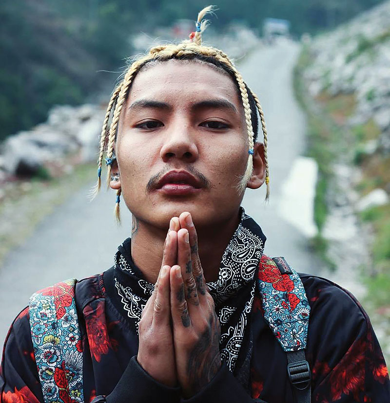 Nepalese rapper VTEN
